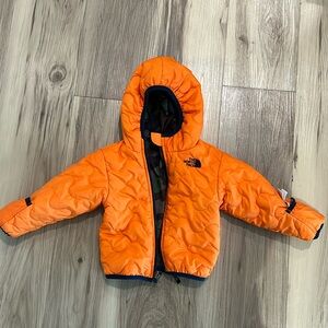 Reversible North Face winter coat